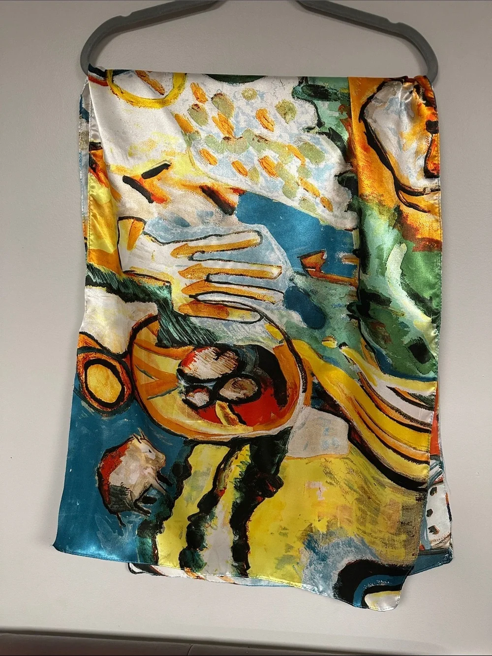 Mills Accesorios Scarf Tribute American 1964 Olympic Winner Billy Mills 2018 EUC